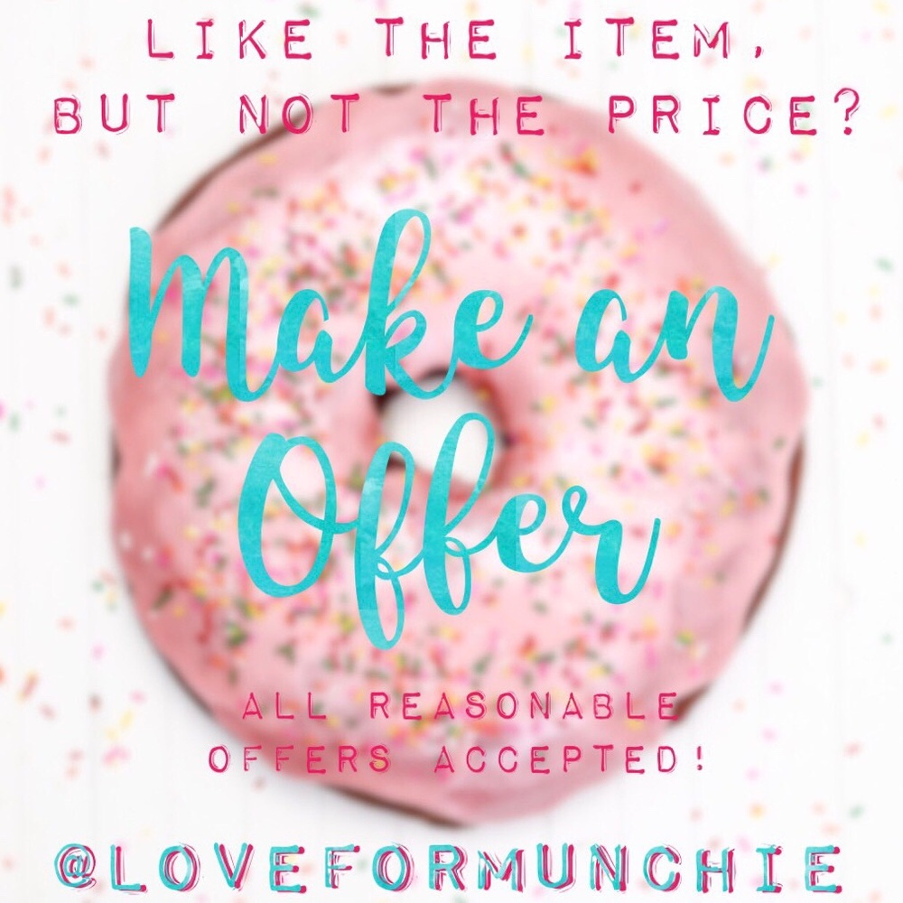 All reasonable offers accepted!